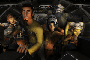 The crew of the Ghost in Star Wars Rebels © Lucasfilm, Ltd.